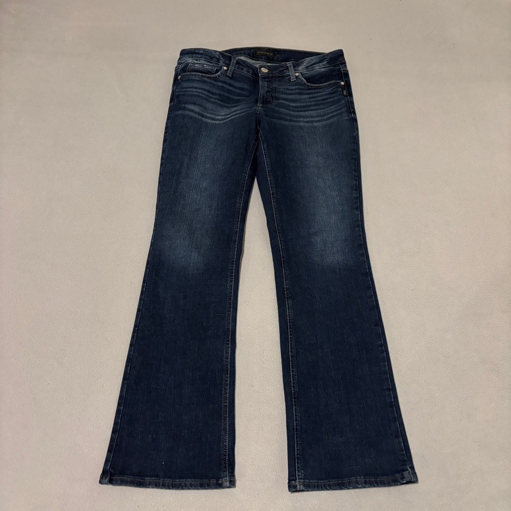 Silver Jeans Co Elyse Slim Bootcut Dark Wash Denim Jeans 30x33 Grunge Y2K Casual